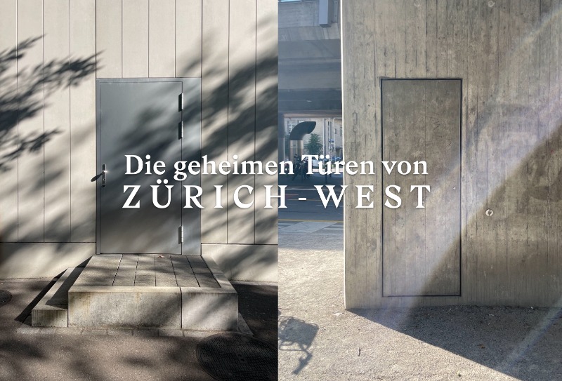 Die Türen von Zürich-West – nicht immer führen sie zu einem Ziel. Manche bleiben auch ein Leben lang zu. Ein Spaziergang entlang Pforten, deren Funktion nebulös bleibt.